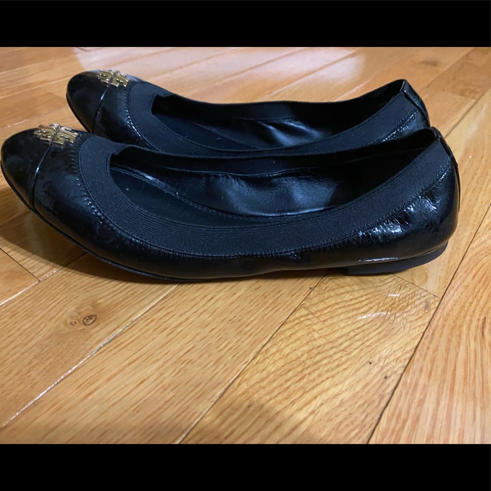 Tory Burch black Jolie flats